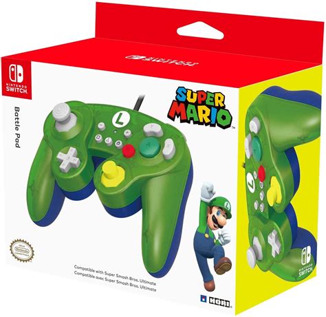 hori gamecube controller metal box|luigi nintendo switch controller.